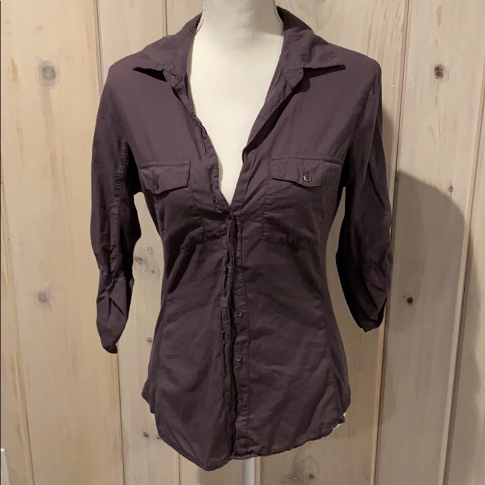 James Perse Standard Button Up - image 1